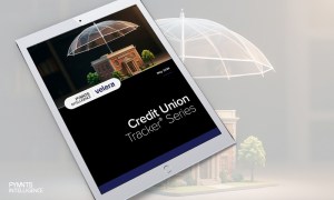 Cover image for the May 2026 edition of the PYMNTS Intelligence and Velera Credit Union Tracker. Fraud is growing more complex and coordinated, pushing credit unions to rethink legacy defenses and adopt real-time, AI-driven strategies.